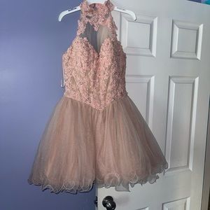 Chicas Pink Dress